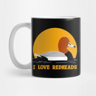 I Love Redheads Mug